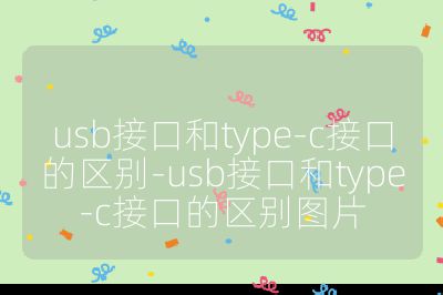 usb接口和type-c接口的区别-usb接口和type-c接口的区别图片